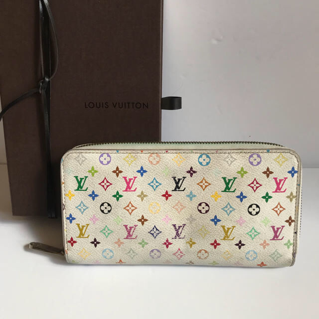 LOUIS VUITTON(ルイヴィトン)の【Xmas特価)ルイ・ヴィトン モノグラム  マルチカラー ジッピー長財布 レディースのファッション小物(財布)の商品写真