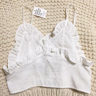 ロキエ(Lochie)の【新品】cotton fril camisole(キャミソール)