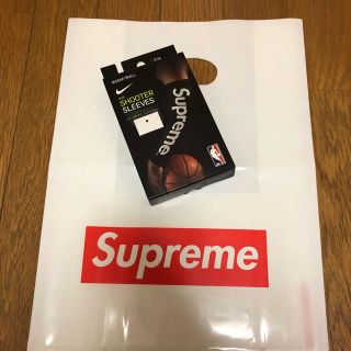 シュプリーム(Supreme)のシュプリーム シューティングスリーブ 黒 ブラック 正規品 ナイキ NBA(その他)