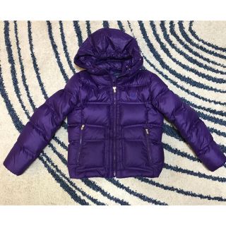 ラルフローレン(Ralph Lauren)のままな様専用♡ラルフローレン♡新品ダウン♡パープル 160㎝(ジャケット/上着)