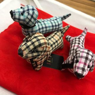 ダックス(DAKS)のDAKS ダックス チャーム 犬 　マスコット　3色セット(キーホルダー)