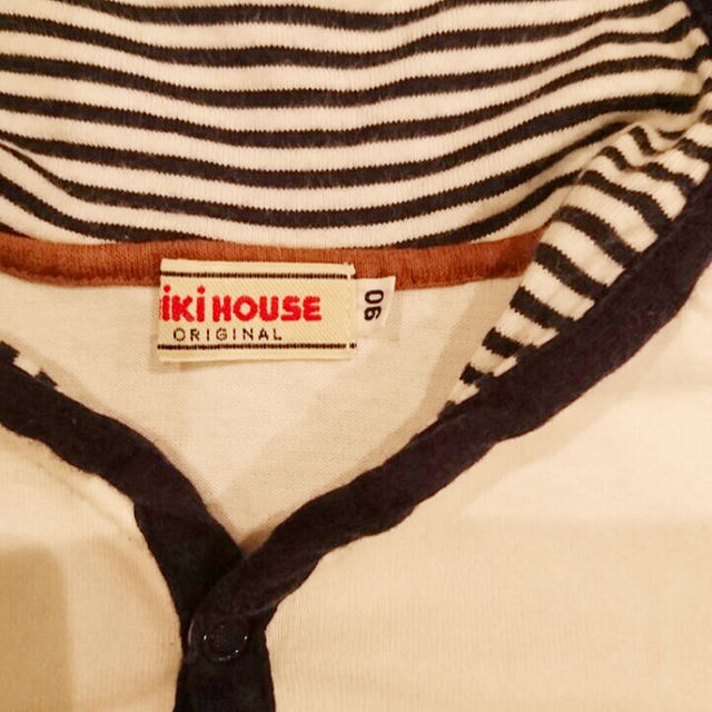 mikihouse(ミキハウス)のお値下げ！ミキハウス セーラー型長袖シャツ キッズ/ベビー/マタニティのベビー服(~85cm)(その他)の商品写真