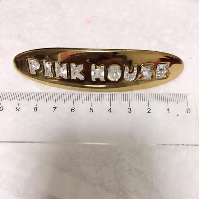 PINK HOUSE(ピンクハウス)のピンクハウスキラキラストーンPINKHOUSEバレッタ レディースのヘアアクセサリー(バレッタ/ヘアクリップ)の商品写真