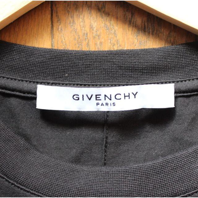 新品 本物 正規品 GIVENCHY ジバンシー メンズ Tシャツ ロゴ 黒