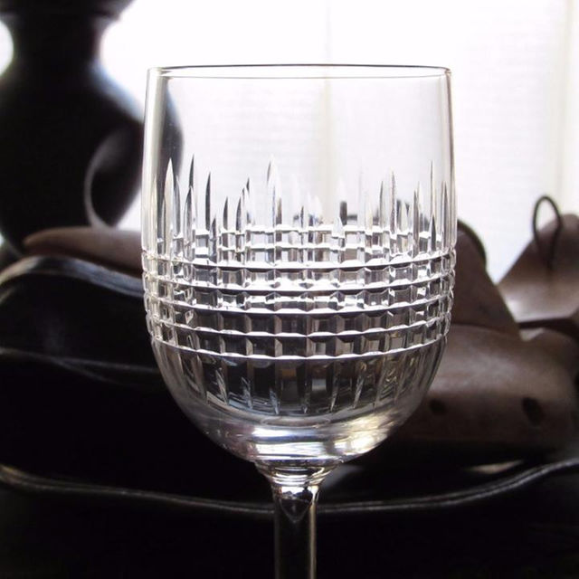 Baccarat(バカラ)のFujitoto様専用アンティークバカラ「Naney」白ワイングラス6点セット インテリア/住まい/日用品のキッチン/食器(グラス/カップ)の商品写真