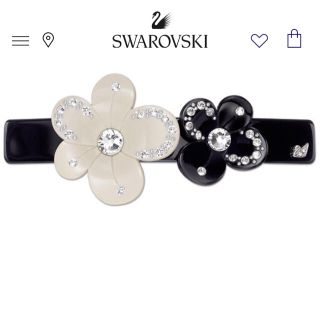 スワロフスキー(SWAROVSKI)のスワロフスキー♡ヘアアクセサリー(バレッタ/ヘアクリップ)