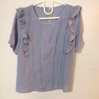 ページボーイ(PAGEBOY)のPAGE BOY＊肩フリルトップス(Tシャツ(半袖/袖なし))