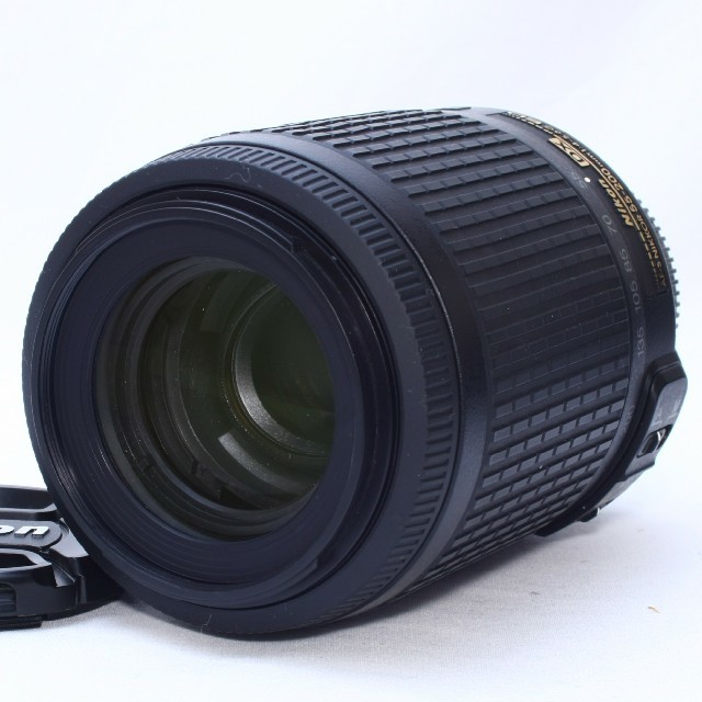 Nikon(ニコン)の❤️ちむ様専用ニコン望遠レンズ❤️55-200mm❤️手振れ補正❤️ スマホ/家電/カメラのカメラ(レンズ(ズーム))の商品写真