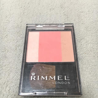 リンメル(RIMMEL)のリンメル スリーインワン モデリングフェイスブラッシュ001(チーク)