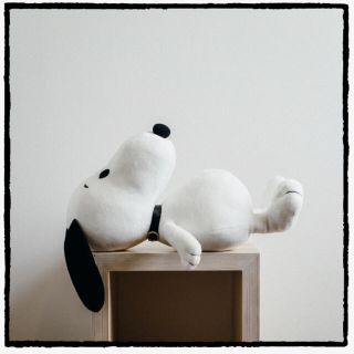 スヌーピー(SNOOPY)のおなかの丸いスヌーピー スヌーピーミュージアム 限定(ぬいぐるみ)