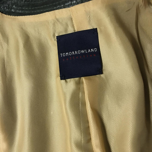 TOMORROWLAND(トゥモローランド)のお値下げしました(^ ^)トゥモローランド 革ジャケット  レディースのジャケット/アウター(ライダースジャケット)の商品写真