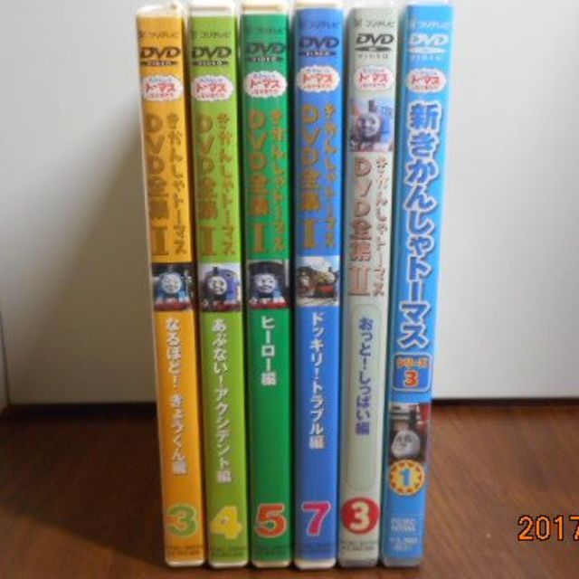 きかんしゃトーマス DVD 6本セット 送料込の通販 by kuromame's shop｜ラクマ