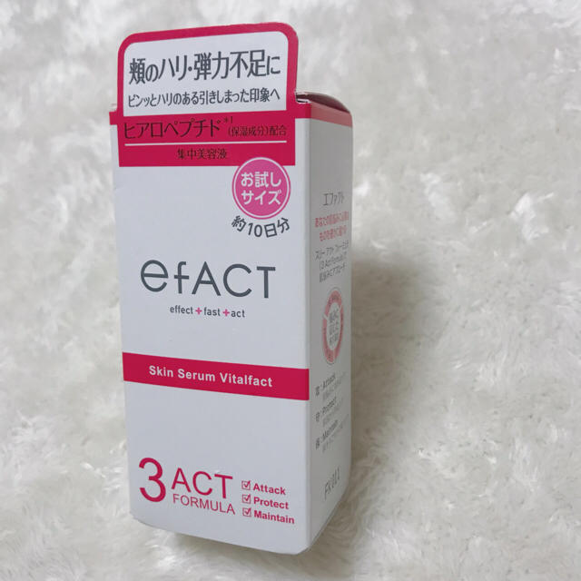 ❤efACT エファクト❤スキンセラム ビタルファクト 9ml❤️美容液❤️ハリ コスメ/美容のスキンケア/基礎化粧品(美容液)の商品写真