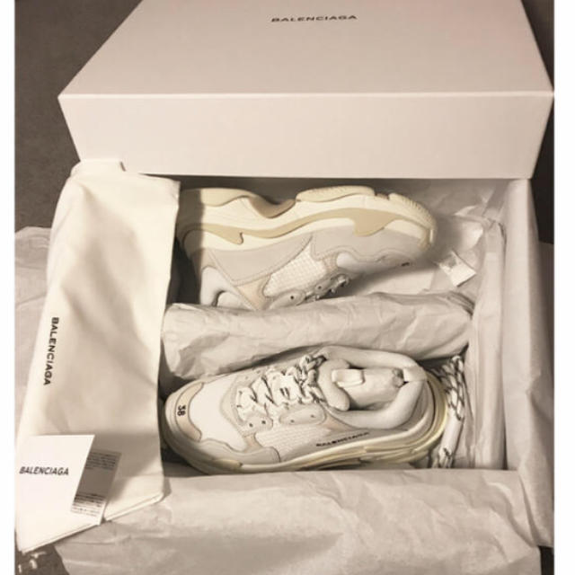 保存版】 Balenciaga - Balenciaga トリプルS 38 スニーカー