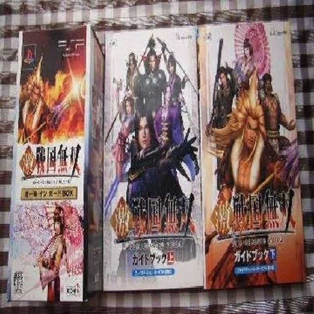 特典未封 Psp 激 戦国無双 オールインガードbox 攻略本 セットの通販 By もんもん S Shop ラクマ