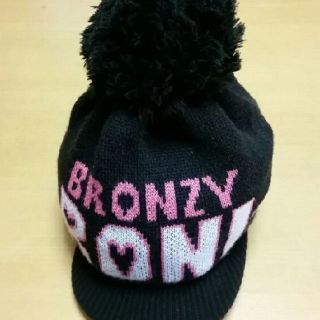 ロニィ(RONI)のBRONZY RONI ニットキャップ(帽子)