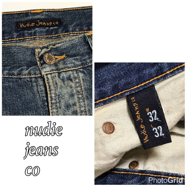 Nudie Jeans(ヌーディジーンズ)のnudie jeans GRIMTIM ヌーディージーンズ W32×L32 メンズのパンツ(デニム/ジーンズ)の商品写真