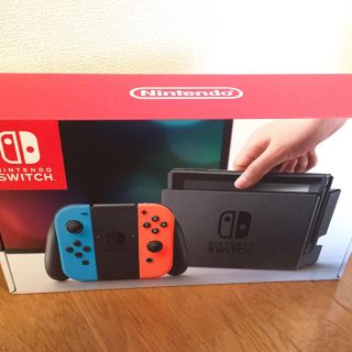 ニンテンドースイッチ(Nintendo Switch)の【新品】【送料無料即日発送】任天堂 Switch スイッチ ネオンカラー(家庭用ゲーム機本体)