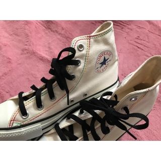 コンバース(CONVERSE)のコンバース ホワイト×レインボー(スニーカー)