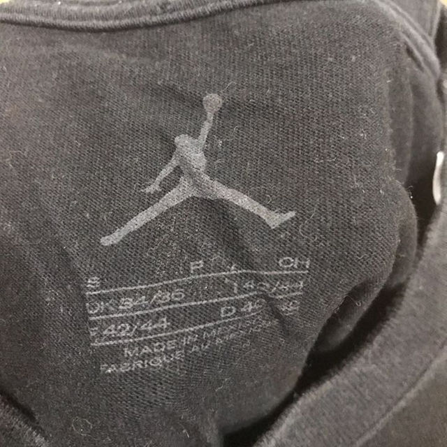 Supreme(シュプリーム)のNIKE Air Jordan Tシャツ 黒 S メンズのトップス(その他)の商品写真
