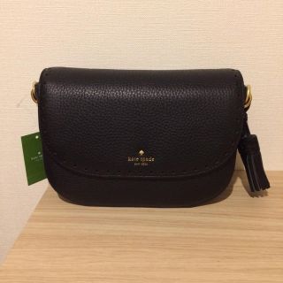 ケイトスペードニューヨーク(kate spade new york)のラスト1点 ケイトスペード ショルダーバッグ 黒 新品(ショルダーバッグ)