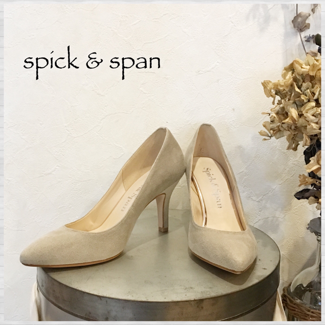 Spick & Span(スピックアンドスパン)のcoco様専用✳︎スピック&スパン✳︎美品✳︎フェイクスエードパンプス レディースの靴/シューズ(ハイヒール/パンプス)の商品写真