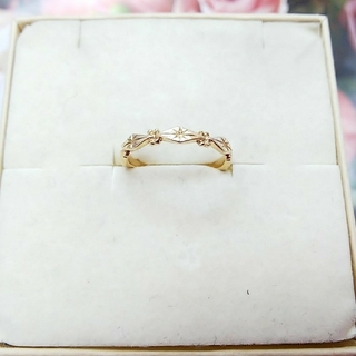 スタージュエリー(STAR JEWELRY)のStar jewelry K10 デザインピンキーリング(リング(指輪))