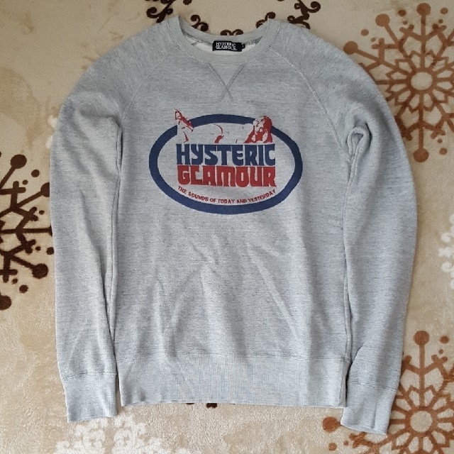 HYSTERIC GLAMOUR(ヒステリックグラマー)の月末までの期間限定値下げ　Sサイズ　人気プリントトレーナー　ヒステリックグラマー メンズのトップス(スウェット)の商品写真