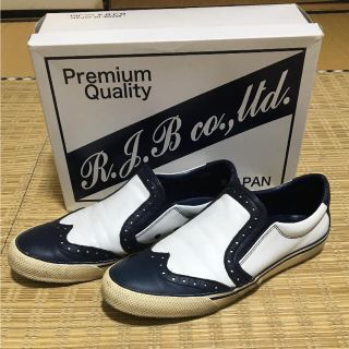 フラットヘッド(THE FLAT HEAD)のフラットヘッド RJB スリッポン 限定(スリッポン/モカシン)