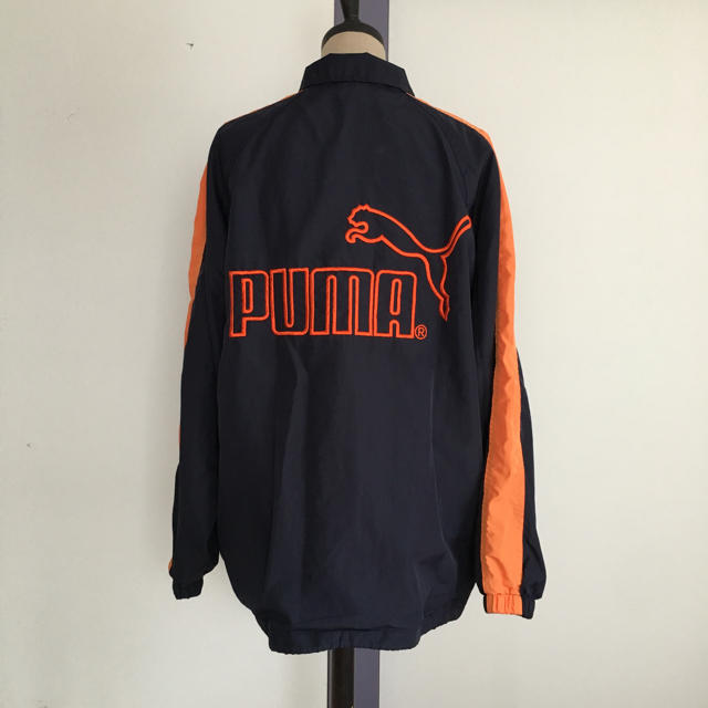 PUMA(プーマ)のPUMA 90s ロゴ刺繍ナイロンジャケット メンズのジャケット/アウター(ナイロンジャケット)の商品写真