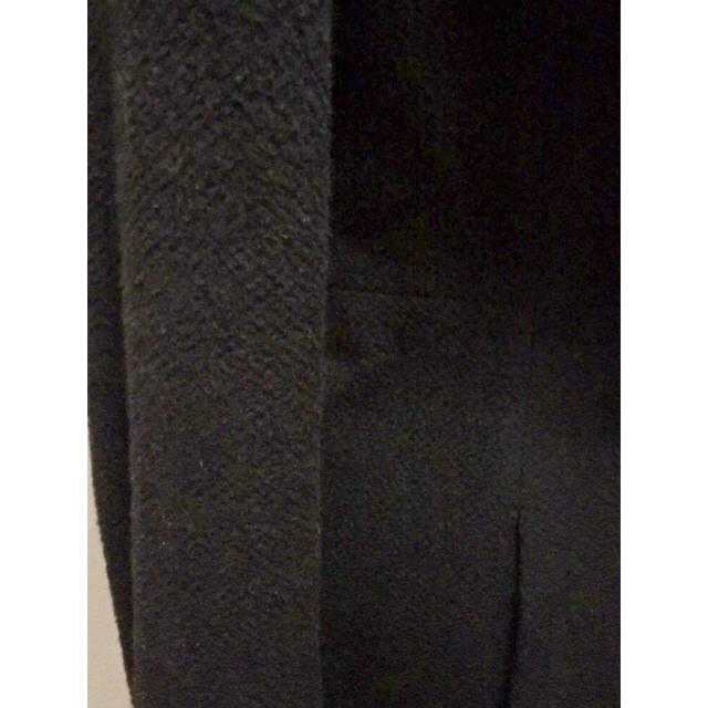 SNIDEL(スナイデル)のsnidel スナイデル＊リアルファー付＊コート ブラック レディースのジャケット/アウター(毛皮/ファーコート)の商品写真