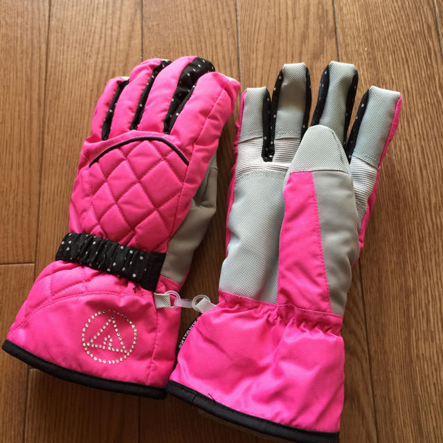 AIRWALK(エアウォーク)のスキー手袋 ピンクS AIR WALK レディースのファッション小物(手袋)の商品写真