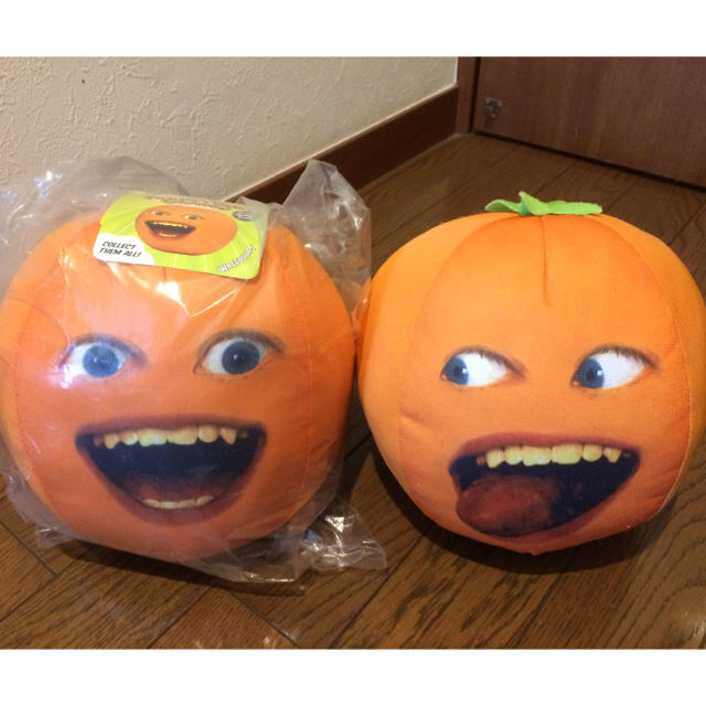 ＡＮＮＯＹＩＮＧ ＯＲＡＮＧＥ ～アノーイングオレンジ うざいオレンジ エンタメ/ホビーのおもちゃ/ぬいぐるみ(ぬいぐるみ)の商品写真