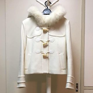 ネイビー Rirandture - リランドチュール ショートダッフルコートの
