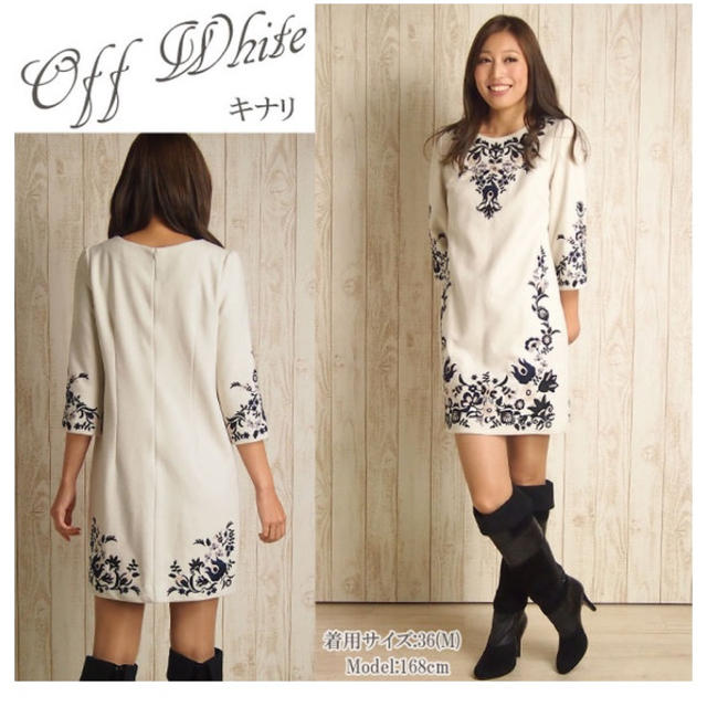 【メインで】 GRACE CONTINENTAL - グレースコンチネンタル 刺繍 ウールワンピースの通販 by Serena's shop |グレースコンチネンタルならラクマ ずつの