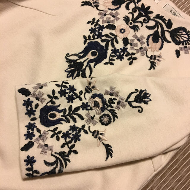 【メインで】 GRACE CONTINENTAL - グレースコンチネンタル 刺繍 ウールワンピースの通販 by Serena's shop |グレースコンチネンタルならラクマ ずつの