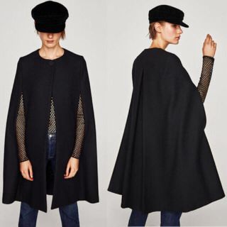 ザラ(ZARA)のZARA☆ケープコートお値下げ！(ポンチョ)