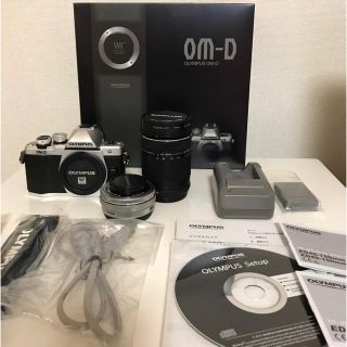 オリンパス(OLYMPUS)のOLYMPUS OM-D E-M10 MarkII ダブルズームキット(ミラーレス一眼)