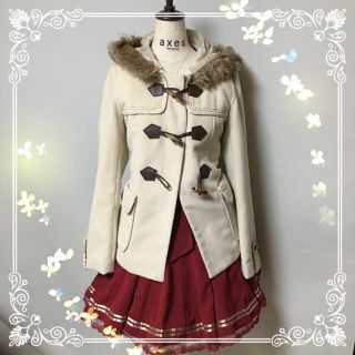 アクシーズファム(axes femme)のショート丈 ダッフルコート♡(ダッフルコート)