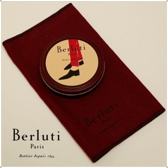 Berluti(ベルルッティ)の【新品】ベルルッティお手入れ用専用クリーム（ブルー）+クロスのセット メンズのメンズ その他(その他)の商品写真