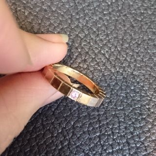 カルティエ(Cartier)のカルティエ ラニエールPG ピンクサファイア(リング(指輪))