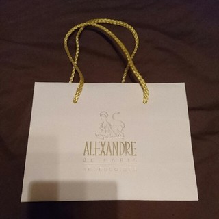 アレクサンドルドゥパリ(Alexandre de Paris)のALEXANDRE DE PARIS アレクサンドル ドュ パリ ショップ袋(ショップ袋)