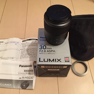 パナソニック(Panasonic)のLUMIX G MACRO 30mm/F2.8 ASPH./O.I.S.(レンズ(単焦点))