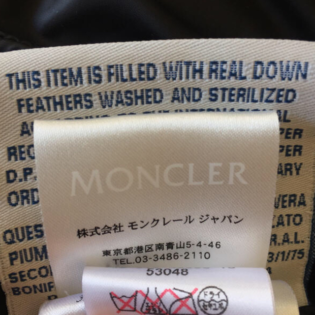 MONCLER(モンクレール)の超美品♡国内正規品 希少 00 モンクレール ダウン エルミファー 黒 レディースのジャケット/アウター(ダウンコート)の商品写真