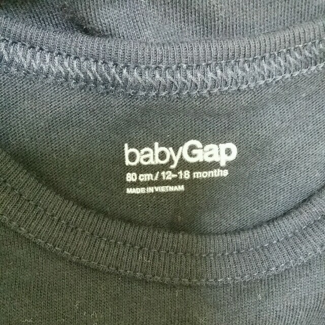 GAP(ギャップ)の＊baby Gap＊半袖ボディ＊Ｄ キッズ/ベビー/マタニティのベビー服(~85cm)(ロンパース)の商品写真