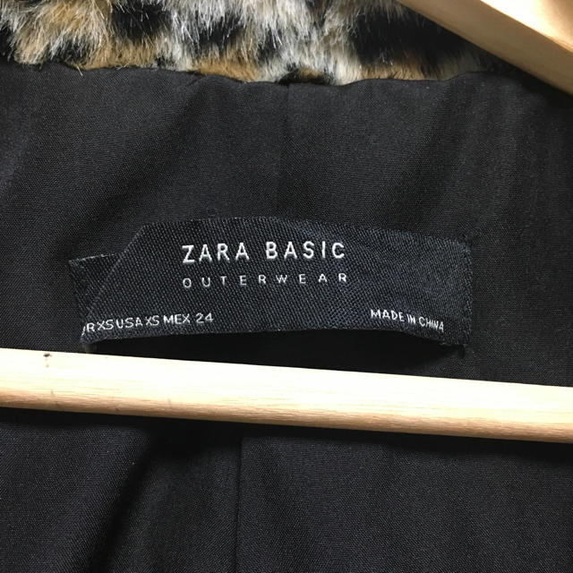 ZARA(ザラ)の美品！ZARA レオパードコート レディースのジャケット/アウター(毛皮/ファーコート)の商品写真