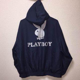 プレイボーイ(PLAYBOY)の90s PLAY BOY プレイボーイ ナイロンジャケット アノラックパーカー(ナイロンジャケット)