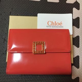 クロエ(Chloe)の【美品】未使用 クロエ二つ折り財布(財布)