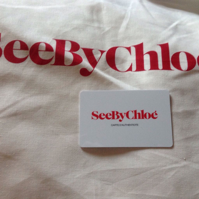 SEE BY CHLOE(シーバイクロエ)の新品SeeByChloeトートバッグ☆ レディースのバッグ(トートバッグ)の商品写真