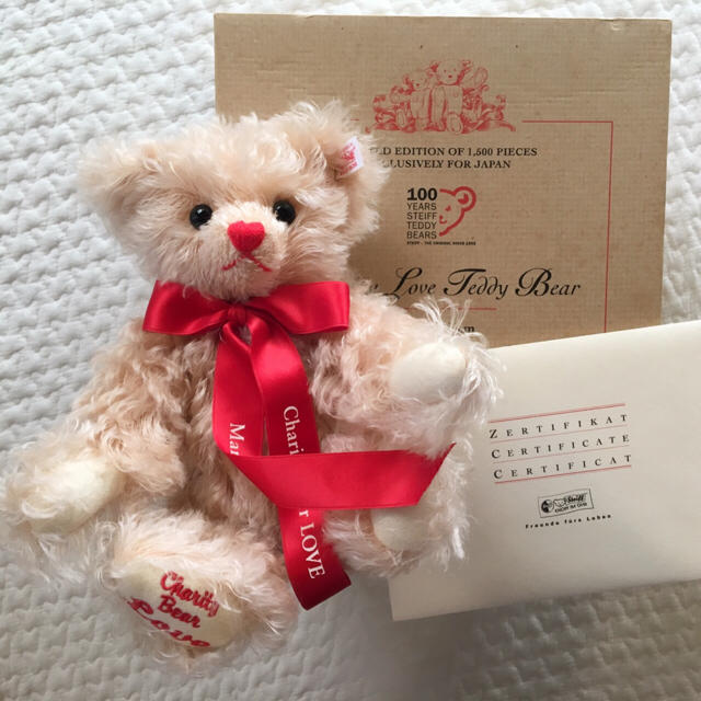 限定 シリアルナンバー付♡シュタイフ社♡テディベアの通販 by Lotti's